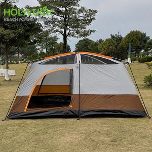 Tenda da spiaggia per 8 persone a doppio strato impermeabile per esterni più grande tenda da spiaggia di facile installazione per Picnic - Product Image 4