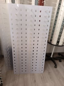 Acrylic Wall-Mounted Display <b>Rack</b> for <b>Glasses</b> Industrial/Machines Use Custom Size OEM Brand WHC-0630 Drawing & Cutting Processed - Product Image 1