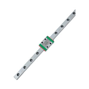 รางเลื่อนแบบเส้นตรงขนาดเล็ก HIWIN รุ่น MGN7H/MGN9H/MGN12H/MGN15H-PLC แกนเหล็ก S55C วัสดุ 1 กก. บล็อกแบริ่ง CNC - Product Image 1