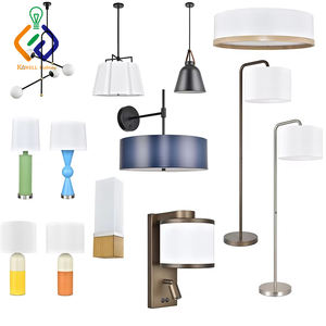 Comfort Inn moderno OEM LED sala de estar decoración de pesca lámpara de pie níquel cepillado con un interruptor - Product Image 6