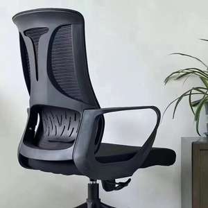 Silla <span class=keywords><strong>de</strong></span> <span class=keywords><strong>Oficina</strong></span> Ergonómica Moderna con Estructura Estática y Asiento Acolchado para Salas <span class=keywords><strong>de</strong></span> Conferencias - Product Image 3