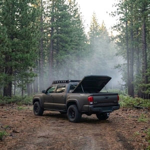 Toldo Manual Profesional de Aluminio para Camioneta Toyota Tacoma <span class=keywords><strong>Tundra</strong></span> <span class=keywords><strong>2021</strong></span>+ <span class=keywords><strong>Ford</strong></span> Ranger F150, Cubierta Rígida para la Plataforma de Carga - Product Image 1
