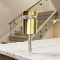 Supports de rampe ALD pour escaliers, planchers et panneaux de verre dissimulés, supports de verre pour rampes d'escalier