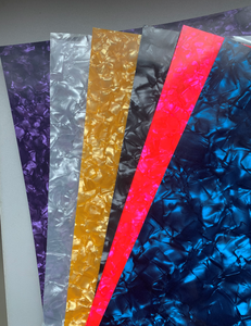 Lámina de celuloide colorida y accesorios de instrumentos musicales, decoración ecológica, gran oferta - Product Image 1