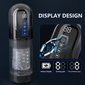 <span class=keywords><strong>LIL</strong></span> MERMAID Masturbateur électrique multifréquence - Technologie de stimulation 3D et aspiration réaliste, jouet de plaisir rechargeable pour hommes - Product Image 5