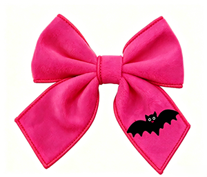 Épingles à cheveux pour enfants Aile de chauve-souris noire Pinces à cheveux Bling Glitter Black Bat with Spider Ghost Dress <span class=keywords><strong>Up</strong></span> Costume Halloween Hair Bow - Product Image 5