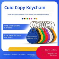 CUID Card Rewritable Functionality Firewall-Resistant Encrypted Proximity Card Elevator Key Fob NFC-Compatible Access Control