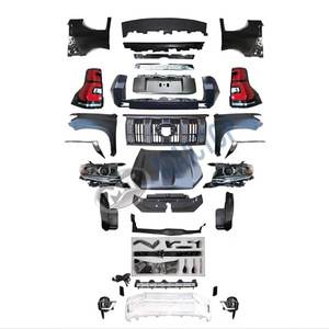Phụ kiện ô tô MAICTOP, bộ bodykit nâng cấp cản trước cho Land Cruiser Prado <span class=keywords><strong>LC</strong></span> <span class=keywords><strong>120</strong></span> LC120 2003-2009 lên đời LC150 2018 - Product Image 2