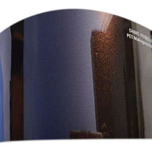 WRAPMASTER 1,52*17m caoba rojo PVC película coche vinilo envoltura autoadhesiva brillante metálico PET decorativo para cambio de Color del cuerpo - Product Image 6