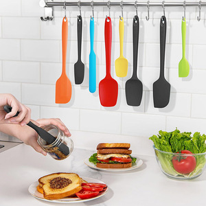 Силиконовый скребок «Все в одном», набор из 6 предметов, инструменты для выпечки, устойчивый к высоким температурам силиконовый скребок, пищевая скребок для выпечки - Product Image 4