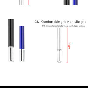 Stylo multifonction 5 en 1 IStapromo Gifts : pointeur rétractable télescopique, antenne, stylo magnétique, lampe torche LED, stylo à bille avec étui métallique - Product Image 5