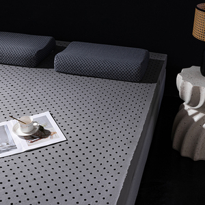 Surmatelas en <span class=keywords><strong>latex</strong></span> Talalay 95% importé de Thaïlande 80x200 cm 15cm Moyen 75D Facile d'entretien - Product Image 2