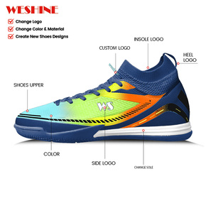 <span class=keywords><strong>Botas</strong></span> de Fútbol para Niños, con Tacos Moldeados en TPU, de Caña Baja, Malla Transpirable, Multicolor, para Entrenamiento en Césped <span class=keywords><strong>Artificial</strong></span> - Product Image 3