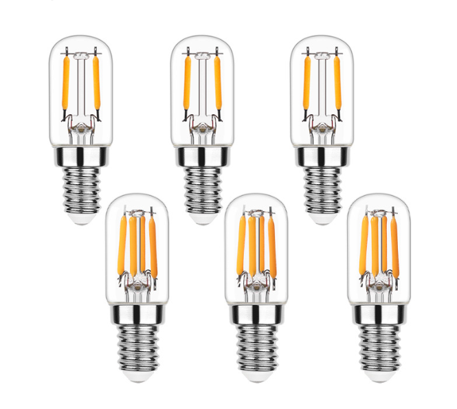 Лампа для холодильника T20 4w 6w 8w 110v-220v E14 E12 Ed индикаторная лампа для холодильника
