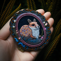 Konijnenborduurpatches Kawaii Konijnengezicht Appliqués Met Knipogen En Hartogen
