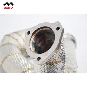 Mertop Top Performance 4,5 "a 3,0" Diseño Tubo de escape de alto flujo URUS V8 4,0 T Tubo de bajada con escudo térmico 2018 + - Product Image 4