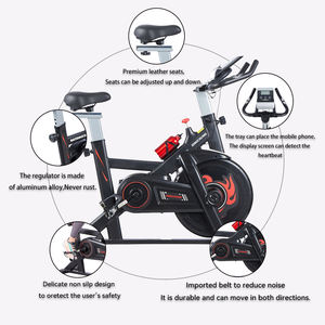 <span class=keywords><strong>Bicicleta</strong></span> <span class=keywords><strong>Fija</strong></span> Plegable de Acero para Interiores con Rueda de Inercia de 4KG/6KG, Bajo Ruido y Venta Directa de Fábrica - Product Image 6