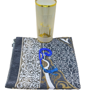 Set di tappetini da preghiera con borsa da viaggio in stile turco per viaggiatori musulmani - Product Image 5