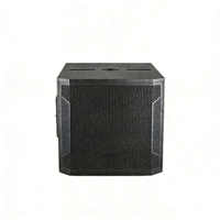 Subwoofer actif 18 pouces 1000W RMS Classe D Bi-amplifié avec DSP pour scène, concert, événement en direct, location et projets