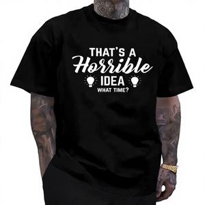 Camiseta Unisex Divertida con Estampado Sólido, Corte Clásico Regular, Regalo para Abuelo, Prenda Básica Esencial Hecha para Hombres - Product Image 1