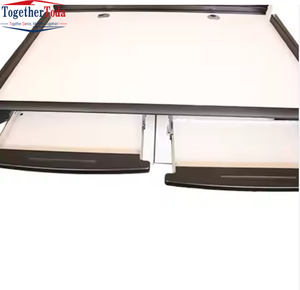 Escritorio Escolar Moderno con Gabinetes de Almacenamiento, Muebles Escolares Metálicos Personalizados para Uso Comercial - Product Image 3
