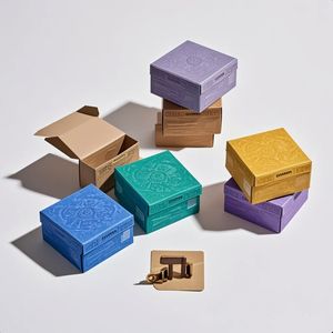 Boîtes Postales d'Expédition Pliables Écologiques Biodégradables Personnalisées Recyclables avec Logo pour Cadeaux - Product Image 3