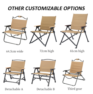 Customized Outdoor OEM Iron <b>Frame</b> Light Weight Foldable Floor Chairs Portable Foldable Camping Fishing Chair - Product Image 5