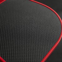 Raket Pickleball serat karbon T700 khusus, tekstur kain ekstra, permukaan buram, ketebalan 16mm, set padball, pabrik lintas batas