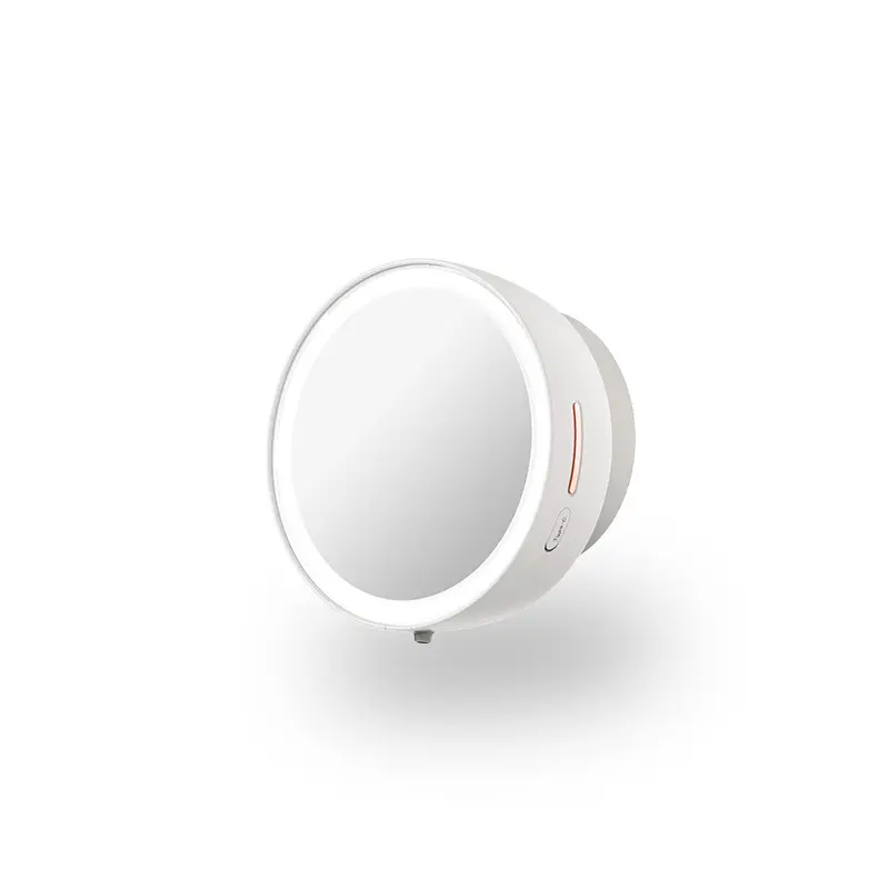 Nouveau intellect capteur bulle lavage à la main machine mur orné USB recharge LED remplissage lumière miroir