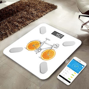 2025 최고의 품질 저렴한 180kg 블루투스 스마트 바디 스케일 APP 유리 스케일 체중계 커버 - Product Image 4