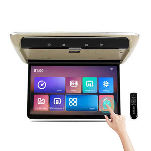 <span class=keywords><strong>Monitor</strong></span> del tetto dell'auto IPS 15.6 pollici schermo apribile in testa Touch Screen Video soffitto montaggio del tetto Display <span class=keywords><strong>Monitor</strong></span> per auto Android - Product Image 1