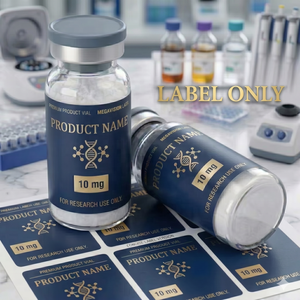 Etiquetas Adhesivas Personalizadas de Alta Calidad para Frascos de Péptidos de 3ml y 10ml, Etiquetas Premium Duraderas - Product Image 1