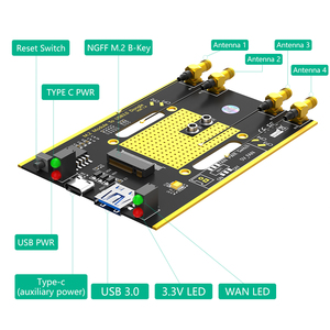 Adaptador de Módulo NGFF (M.2) 4G/5G a USB 3.0 con Alimentación Auxiliar, Adaptador de M.2 a USB 3.0 - Product Image 4