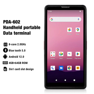 Android 12 công nghiệp cầm tay PDA với Máy quét mã vạch 4 Gam Wi-Fi cho Bluetooth RFID thông minh Rugged 13.56MHz NFC trong kho - Product Image 4