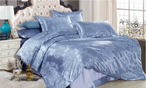 Juego de fundas de edredón jacquard de poliéster 100%, textil para el hogar de calidad de lujo - Product Image 4