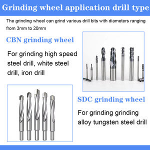 Mola per Affilatura Utensili Universali in Acciaio al Tungsteno, Mola per Punte da Trapano SDC, Mola CBN HSS - Product Image 4