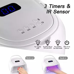 Lámpara UV LED para Uñas de 365 Nm, Secador de Esmalte de Gel Portátil y Recargable para Manicura y Pedicura en Casa - Product Image 6