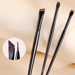 <span class=keywords><strong>Pinceau</strong></span> Eyeliner Plat, <span class=keywords><strong>Pinceau</strong></span> Sourcils Biseauté, <span class=keywords><strong>Pinceau</strong></span> Maquillage pour Poudre de Silkworm, <span class=keywords><strong>Pinceau</strong></span> Correcteur, Fibres Synthétiques pour Estomper les Teintes - Product Image 5
