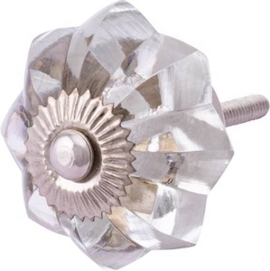 Thanh Lịch Tinh thể knobs rõ ràng kính ngăn kéo kéo tủ xử lý phong cách trang trí phần cứng cho nhà bếp phòng ngủ và phòng tắm - Product Image 1