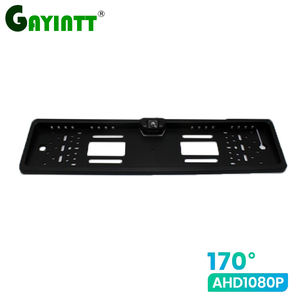 GAYINTT AHD 1080P <span class=keywords><strong>targa</strong></span> europea 170 grado Fisheye lente Starlight visione notturna impermeabile telecamera posteriore auto - Product Image 6