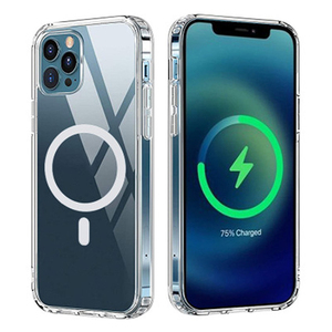 Akrilik yüksek temizle manyetik telefon Iphone için kılıf 14 13 12 11 Pro Max <span class=keywords><strong>6</strong></span> <span class=keywords><strong>7</strong></span> 8 artı Se şeffaf manyetik cep telefonu kapak - Product Image 6