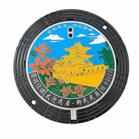 Plaque de couvercle de manhole décorative de luxe en fonte, design personnalisé pour projets architecturaux