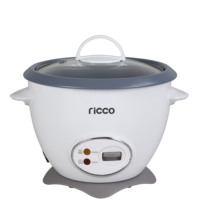 Cuisinière à riz automatique blanche avec cuiseur vapeur Olla Arrocera, appareil électroménager, comprend une tasse doseuse, approuvé CB