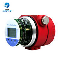 Convertidor de medidor de flujo másico de gas térmico para medición de gas utilizado para medir aire comprimido, gas natural, nitrógeno y otros gases