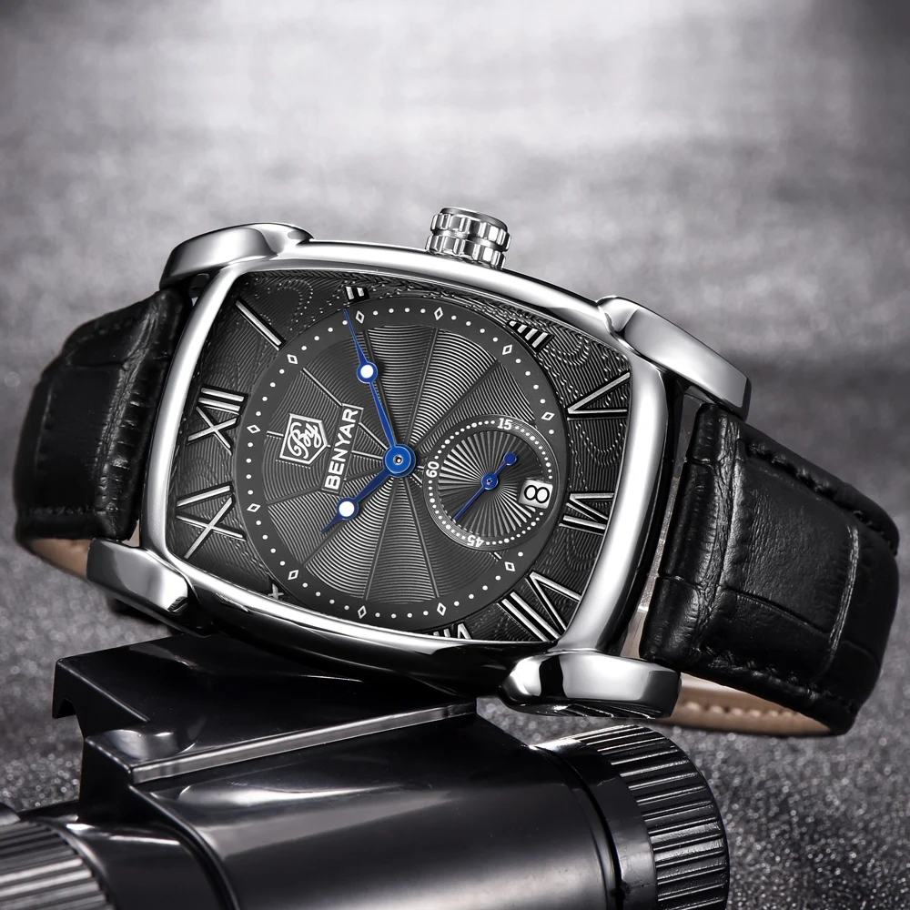 Orologi Da Polso Subacquei Di Lusso Meccanico Automatico: Quadrante Nero, Cinturino In Gomma, Cornice In Ceramica Biologica, Finura Dorata Da 25,43 € | DHgate