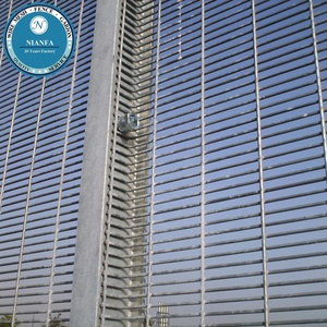 358 4Mm Dây An Ninh Điện Hàn Lưới Hàng Rào Chất Lượng Cao Với Dầm V Mật Độ Cao Cực Kỳ Nặng Hàng Rào - Product Image 2