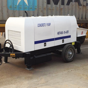 Easy to Operate Mobile Concrete Pump Lightweight Compact 30M3/H Concrete Pump for Remote Sites - Product Image 3