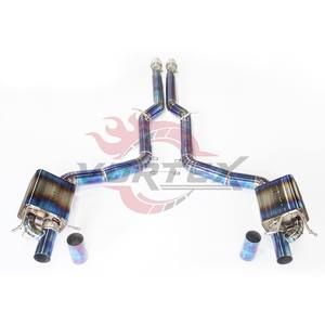 Système d'échappement Catback en alliage de titane Vortex avec commande de soupape pour Mercedes Benz AMG C63 W205 2015-2025 Tuyau de performance soudé - Product Image 2