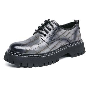 UP-5438r Casual <span class=keywords><strong>taglia</strong></span> grande <span class=keywords><strong>44</strong></span> 45 scarpe da <span class=keywords><strong>uomo</strong></span> da cerimonia con fondo spesso allacciate scarpe da ufficio per <span class=keywords><strong>uomo</strong></span> - Product Image 3