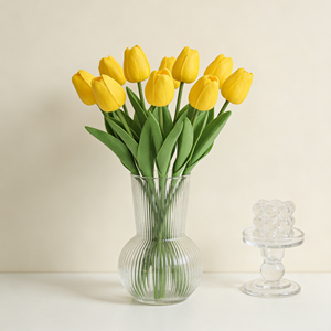 <span class=keywords><strong>Bouquet</strong></span> Artificiale di <span class=keywords><strong>Tulipani</strong></span> in Materiale PU di Alta Qualità, 25cm, per Anniversari, Decorazioni Domestiche ed Eventi Floreali - Product Image 4